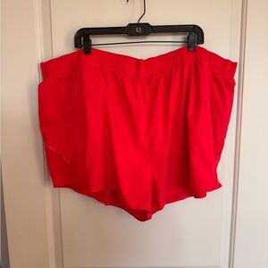 Never Worn Red/Pink Women's Athletic Shorts - All In Motion